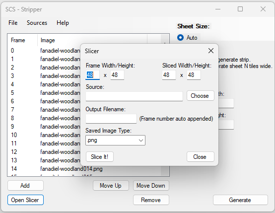 2nd SCS Stripper app screenshot